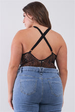 Load image into Gallery viewer, Lovely Lace BodySuit In Black
